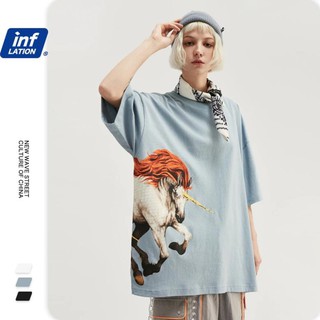 INFLATION Áo thun unicorn 1158S20