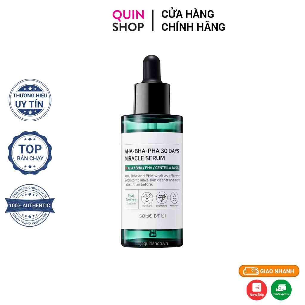 Tinh Chất Giảm Mụn Some By Mi AHA-BHA-PHA 30 Days Miracle Serum