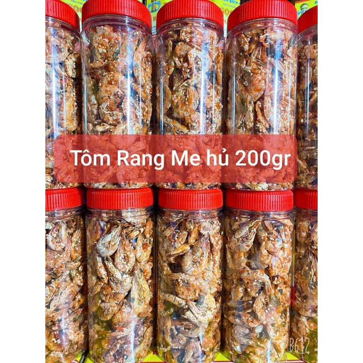 Tôm Rang Me ( ăn liền ) là món ăn ngon của Shop Đặc Sản Biển Phan Thiết NGỌC DŨNG; Hộp 200 gram. HSD 12 tháng