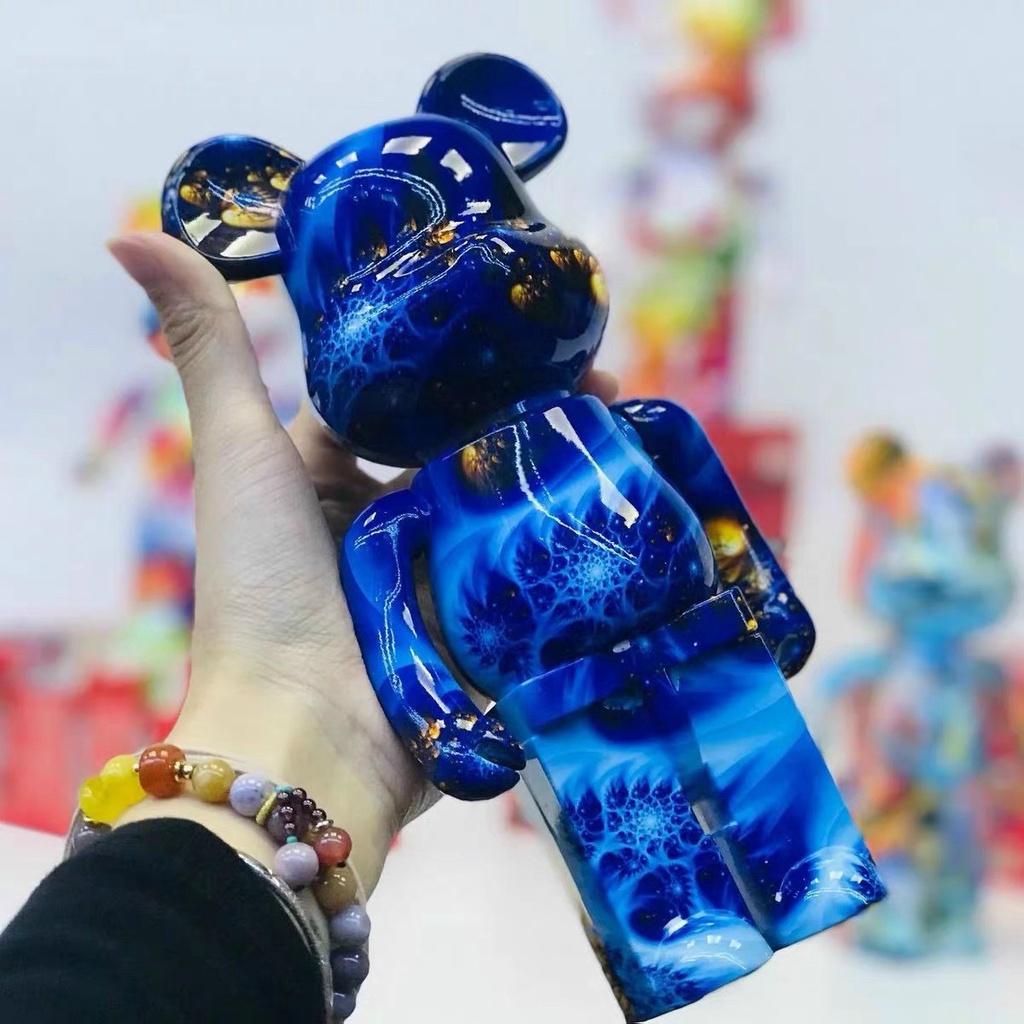 Loa Bluetooth Gấu BearBrick Hot Trend - Âm Đỉnh, Màu Sắc Sang Chảnh - Bảo Hành 6 Tháng