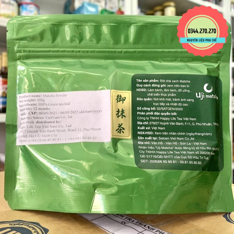 BỘT TRÀ XANH NHẬT BẢN UJI MATCHA CEREMONIAL