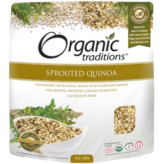 Diêm mạch nảy mầm (quinoa) Organic Traditions