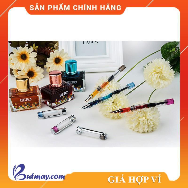 [FRESHIP] COMBO Bút 709 và Mực Hero 71xx [Sao Khue Pens - butmay.com]