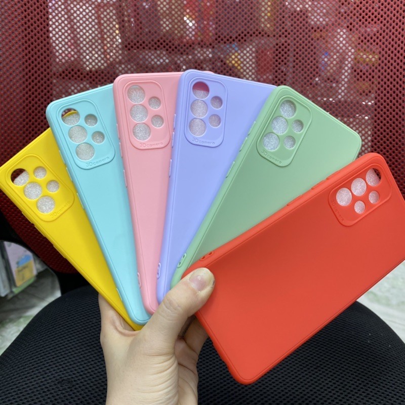 Ốp Samsung A32 4G,A52,A72 dẻo màu bảo vệ camera | BigBuy360 - bigbuy360.vn