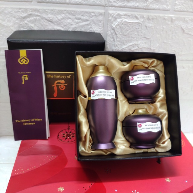 set hoàn lưu cao mini Whoo