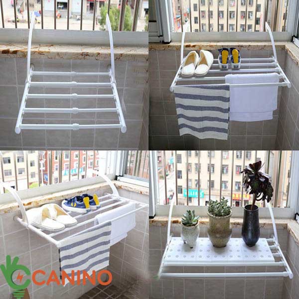 Kệ đa năng treo ban công, cửa sô