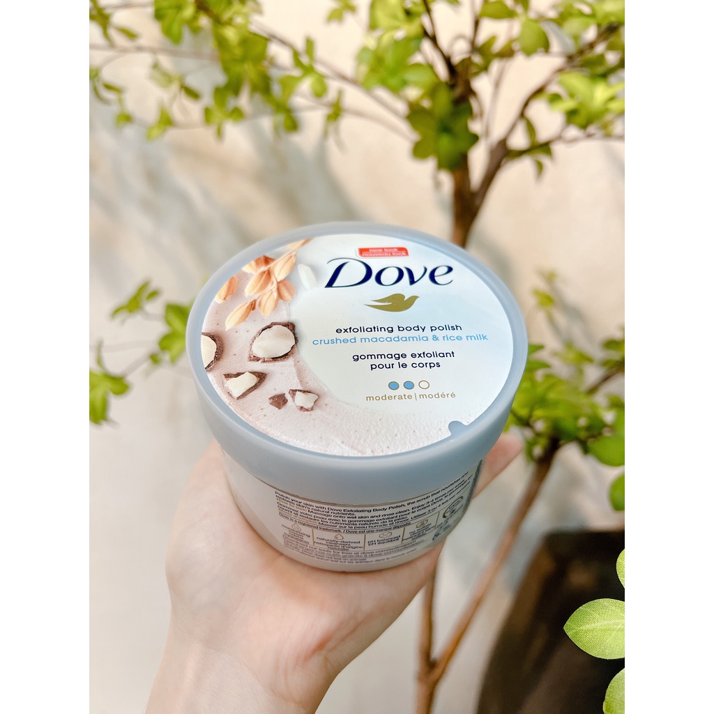 [BẢN MỸ 298g] Tẩy tế bào chết toàn thân Dove Exfoliating Body Polish 298g - Hity Beauty