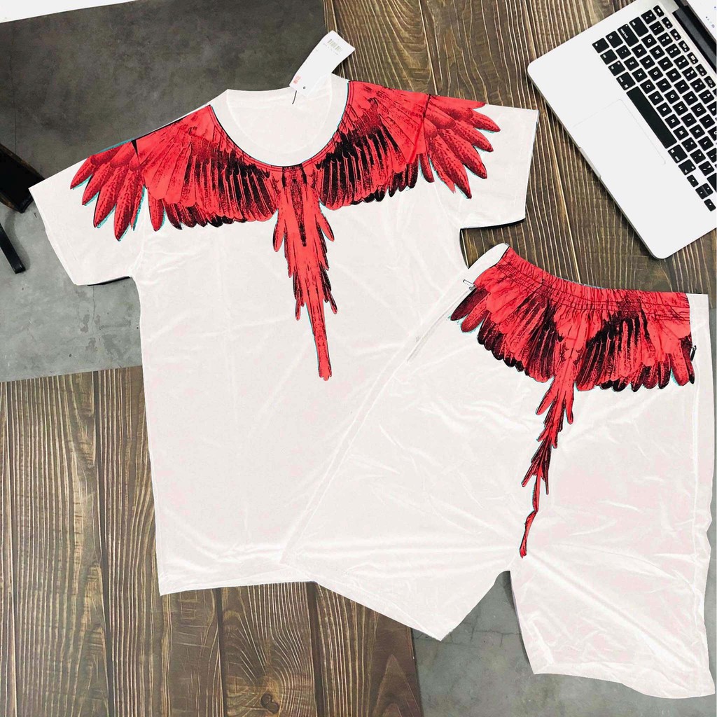 Freeship 99k-BỘ đồ nam cánh đỏ hồng