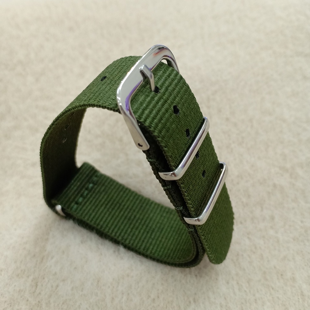 Dây Đồng Hồ Vải Dù Zulu Nato 2 size 18/20mm,22mm nhiều màu đa dạng
