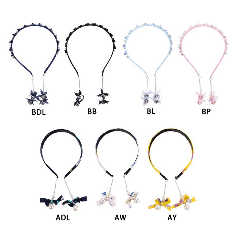 Băng đô cài tóc nhiều kiểu xinh xắn cho bé gái