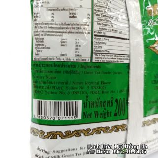 Trà xanh sữa Thái Lan 200g