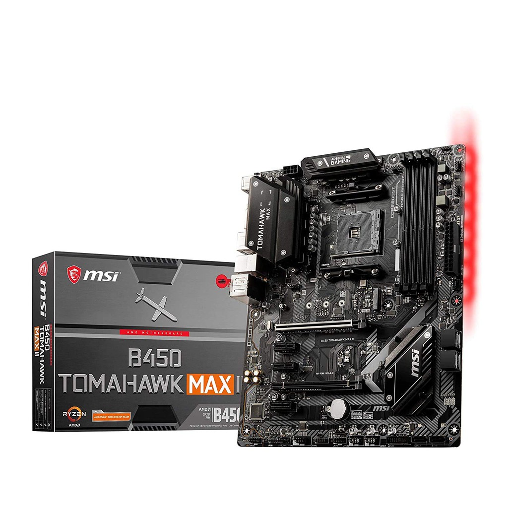 Mainboard MSI B450 TOMAHAWK MAX II - Hàng chính hãng BH 36 tháng