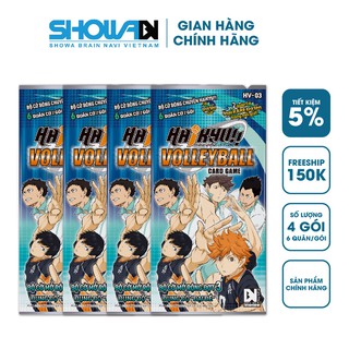 [LIFEM256 - 12% đơn 99K] Bộ cờ bóng chuyền Haikyu - Combo - 4 HV-03