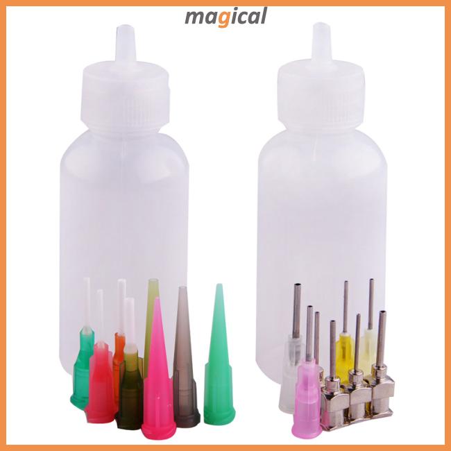 Set 2 Bình Đựng Gia Vị Kèm 16 Đầu Vòi Thay Thế