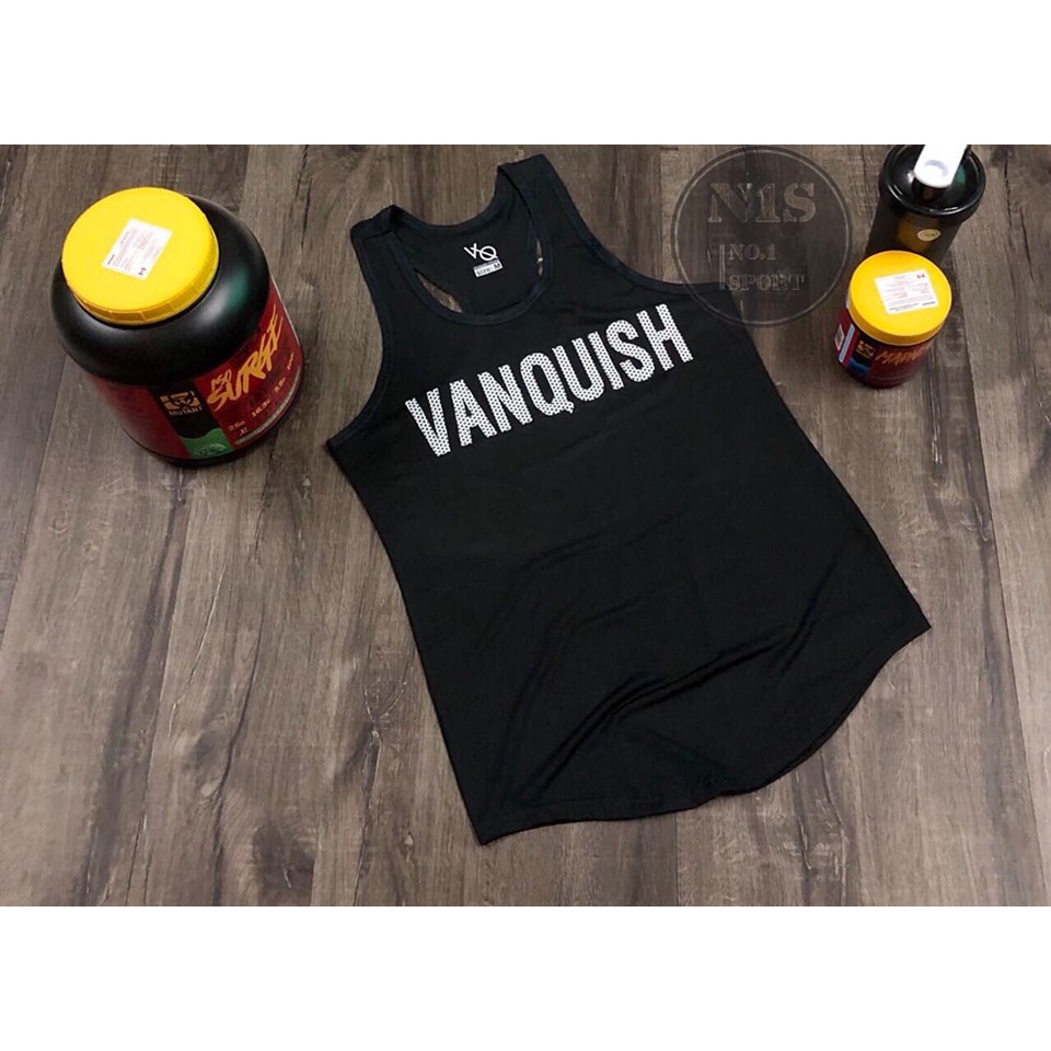 Áo Ba Lỗ Tập Gym 𝐕𝐚𝐧𝐪𝐮𝐢𝐬𝐡 - Tantop Tập Gym
