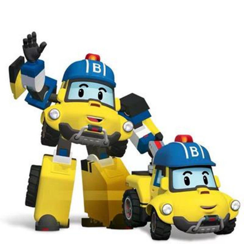 Đồ Chơi Xe Biến Hình Thành Robot Robocar Poli Độc Đáo Vui Nhộn Cho Bé