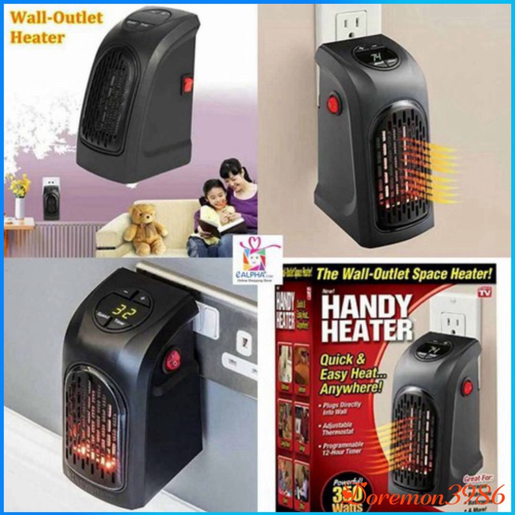 [XẢ KHO] 💥[FREESHIP+ CÓ VIDEO]💥 Quạt sưởi có hẹn giờ Handy Heater Hàng Chính Hãng💥BẢO HÀNH 12 THÁNG💥SIÊU HOT💥