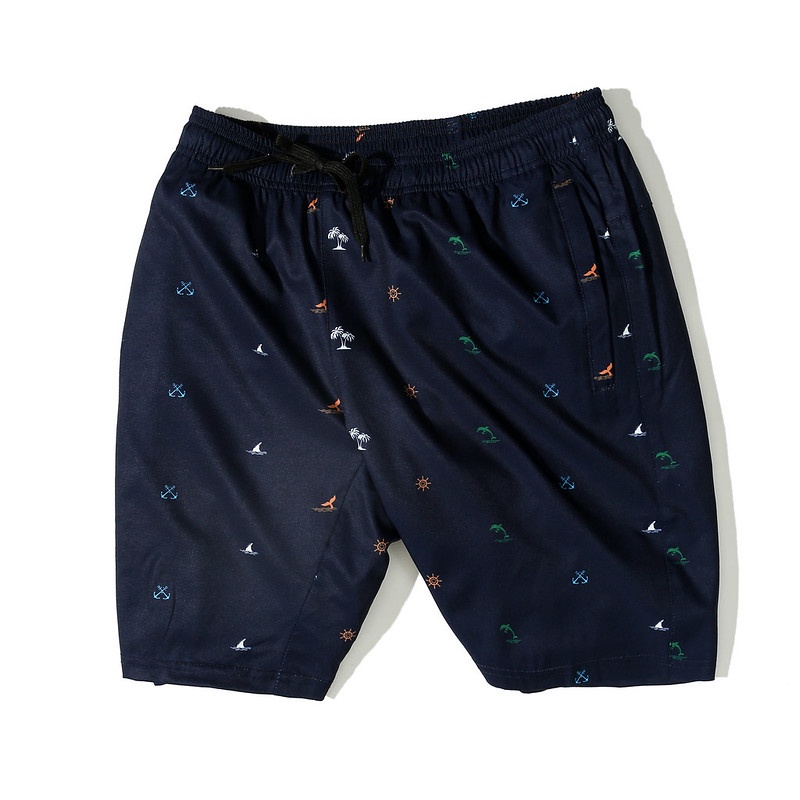Quần short gió nam TORANO họa tiết The Parrot đi biển BW053