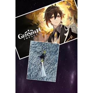 Hoa tai Zhongli genshin impact