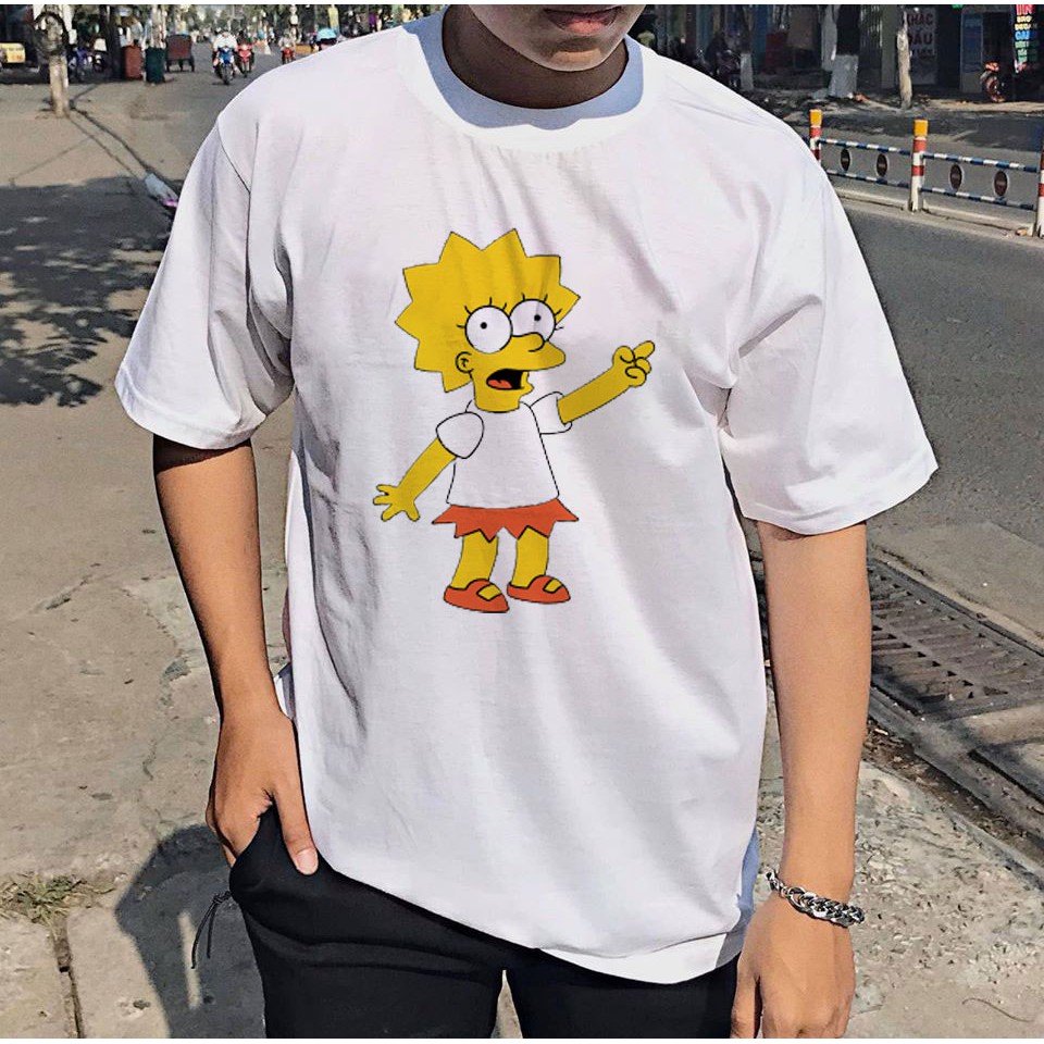 Áo Thun Phim hoạt hình Gia đình Simpson ( Có Size Trẻ Em ) 146.150