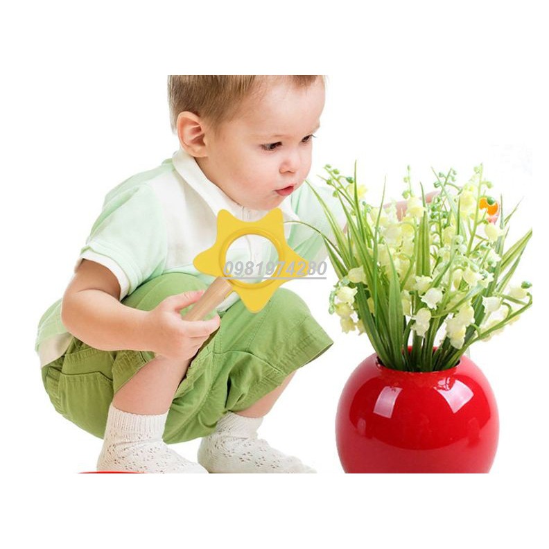 Kính lúp đồ chơi kiểu dáng ngôi sao đáng yêu cho bé