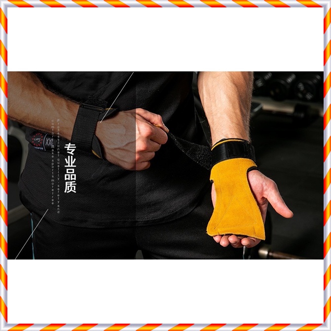 Găng Tay Tập GYM Hở Mu Da Bò Wrist Guard Aolikes KINGDOM SPORT (1 Đôi)