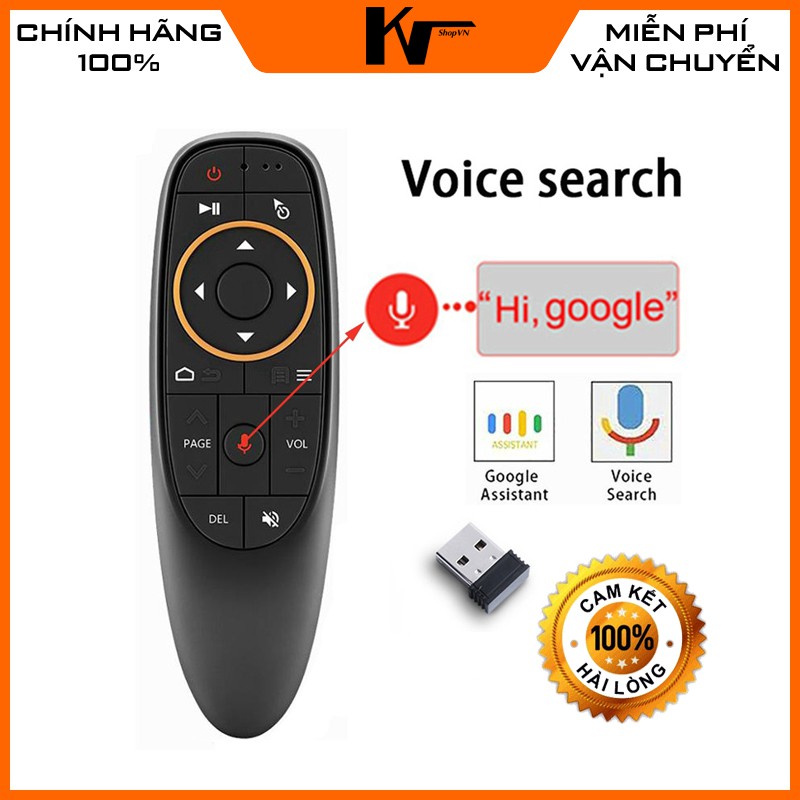 Điều khiển tìm kiếm giọng nói G10, KM680V cho Android TV Box