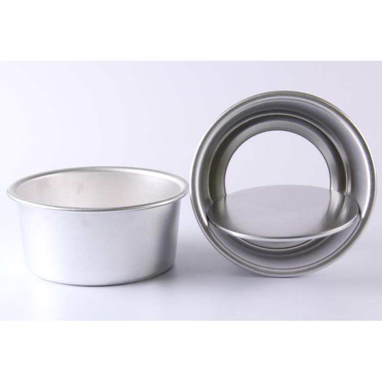 Khuôn Làm Bánh Bông Lan Nhôm Đúc Tròn Đế Rời 6inch -- 7inch -- 8inch