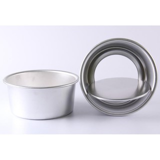 Khuôn Làm Bánh Bông Lan Nhôm Đúc Tròn Đế Rời 6inch -- 7inch -- 8inch