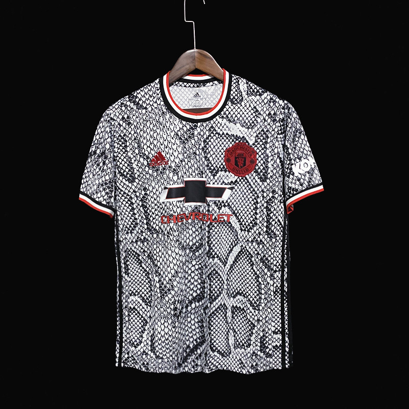 Áo Thun Đá Banh Đội Tuyển Manchester United Snakeskin 2021 / 2022 21 / 22