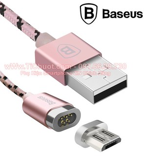 Cáp Baseus MicroUSB Nam Châm hút (Cáp sạc từ) Chính Hãng