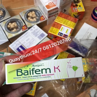 Baifem k gel hoàng cầm bảo vệ dịu nhẹ