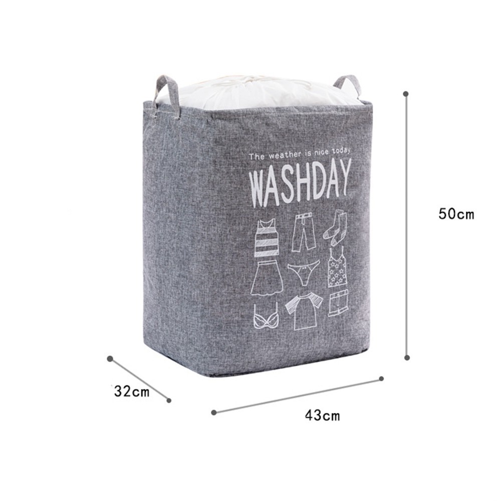 [Tổng Kho Sỉ] Xọt Đựng Quần Áo Decor 100 Lít - Có Dây Rút Sạch Sẽ - Xọt Đựng Chăn Màn Cất Mùa Đông Siêu Lớn- 50x40x50cm