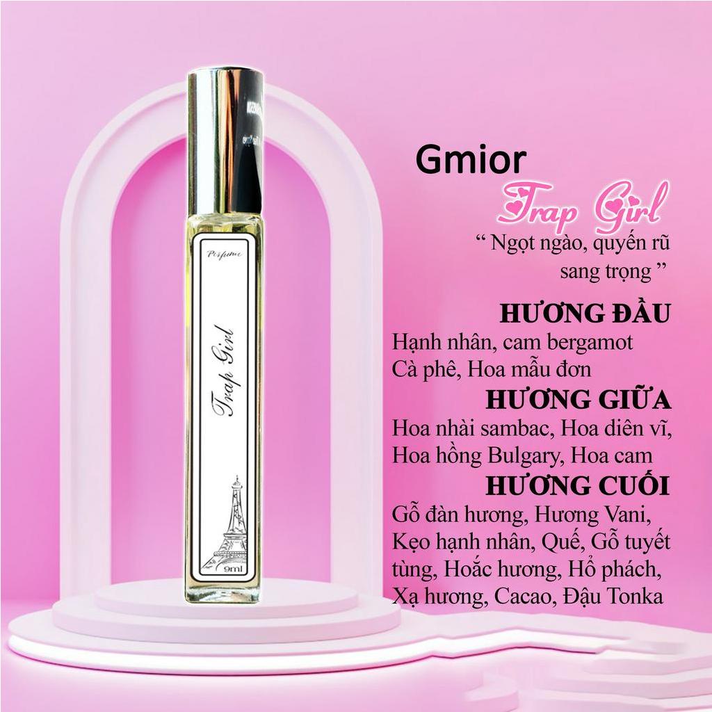 ✅  Nước Hoa Nữ Trap Girl Ngọt Ngào, Gợi Cảm, Quyến rũ, Lưu Hương 8-12 Tiếng 10ml Siêu Thơm