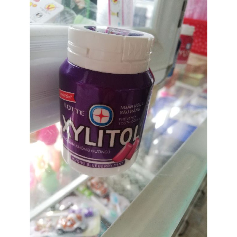 xylitol kẹo gum không đường chống sâu răng