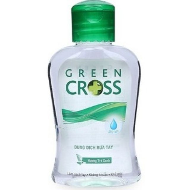 Dung dịch rua tay GREEN CROSS hương trà xanh 100ml | BigBuy360 - bigbuy360.vn