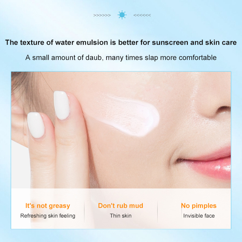 Facial Body Sunscreen Whitening Sun Cream Sunblock Skin Protective Cream Anti-Aging Oil-control Moisturizing SPF 50 ...