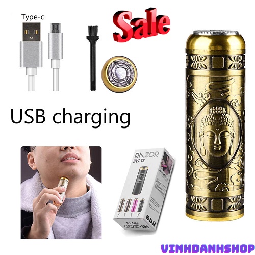[ 𝑯𝑨̀𝑵𝑮 𝑪𝑨𝑶 𝑪𝑨̂́𝑷- 𝑮𝑰𝑨̉𝑴 𝑻𝑯𝑬̂𝑴 14%] Máy Cạo Râu Cao Cấp Siêu Bền Siêu Rẻ ( hình phật ) ( BẢO HÀNH 1 ĐỔI 1 )