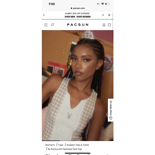 Áo Pacsun Playboy Tank Top hàng XK