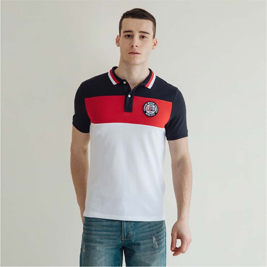 Áo thun ngắn tay có cổ Nam Giordano polo 01010322 | BigBuy360 - bigbuy360.vn