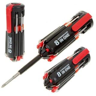 BỘ VÍT VẶN ĐA NĂNG 8 IN 1 - TÍCH HỢP ĐÈN PIN
