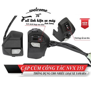 Cặp Cùm Công Tắc Nvx 155 Thông Dụng Cho Nhiều Loại Xe Yamaha