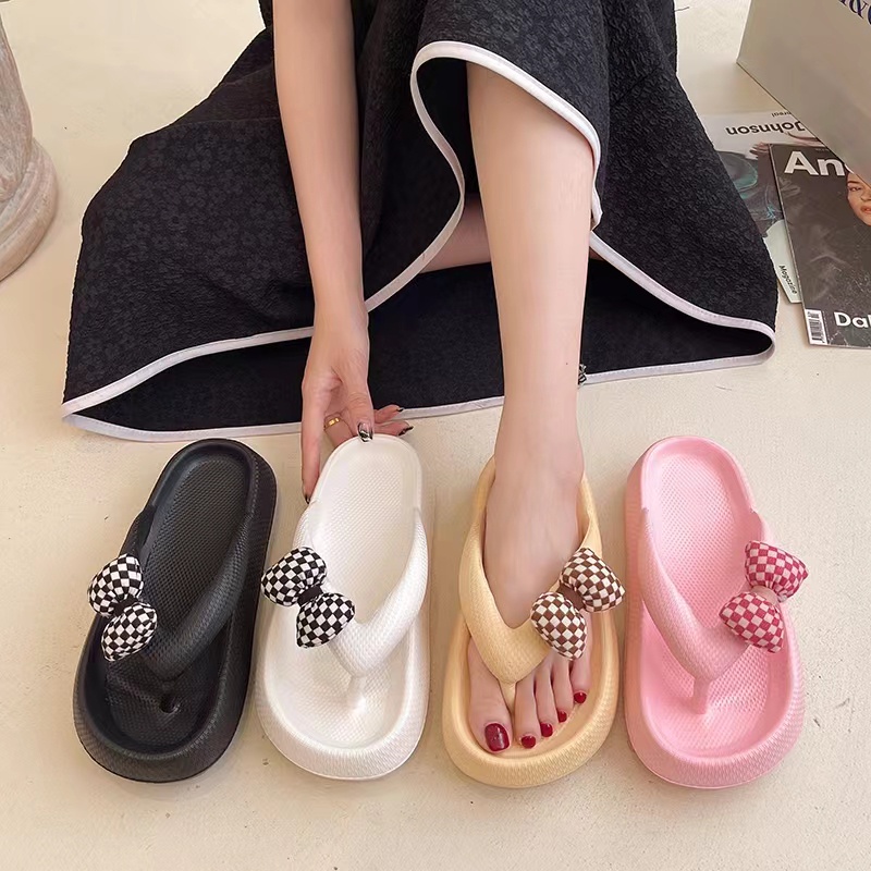 Dép Xỏ Ngón Đế Bằng Thiết Kế Mới Thời Trang Mùa Hè Dành Cho Nữ