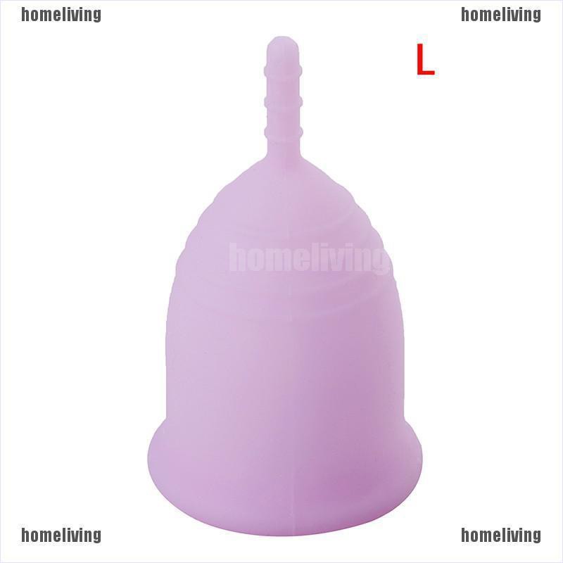 [homeliving] Cốc Nguyệt San Bằng Silicon Mềm Mại Có Thể Tái Sử Dụng Cho Nữ