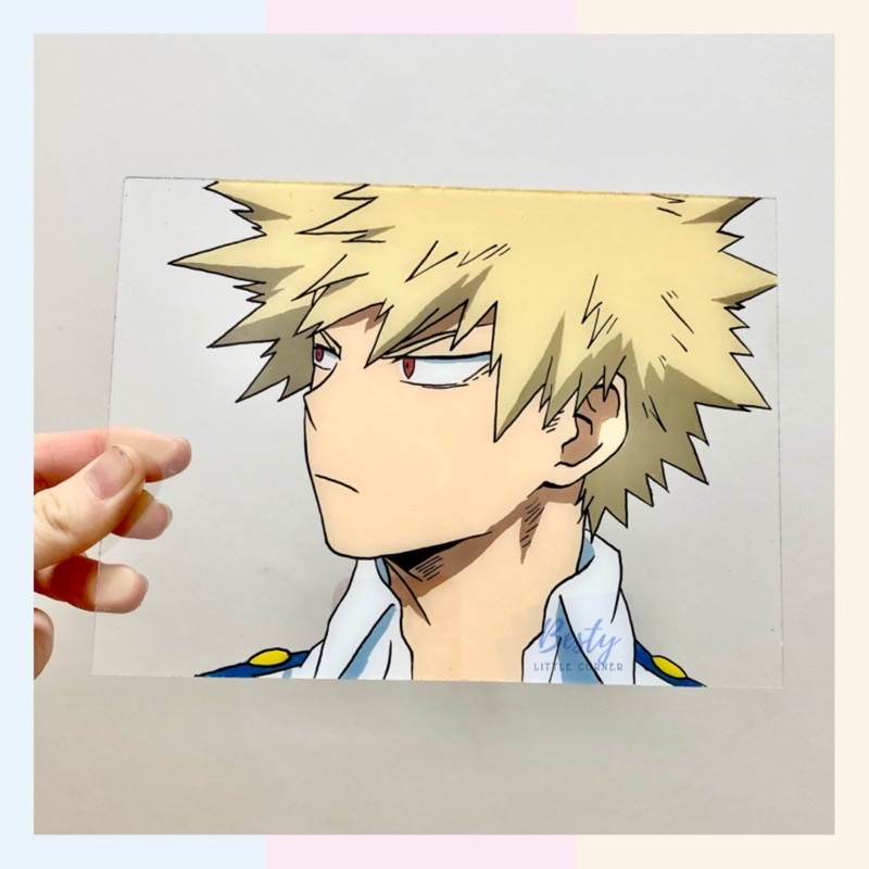 [KIT TỰ TÔ] Glass painting KIT Anime Chestup - Anime Glass Painting KIT theo yêu cầu tranh kính Anime theo yêu cầu