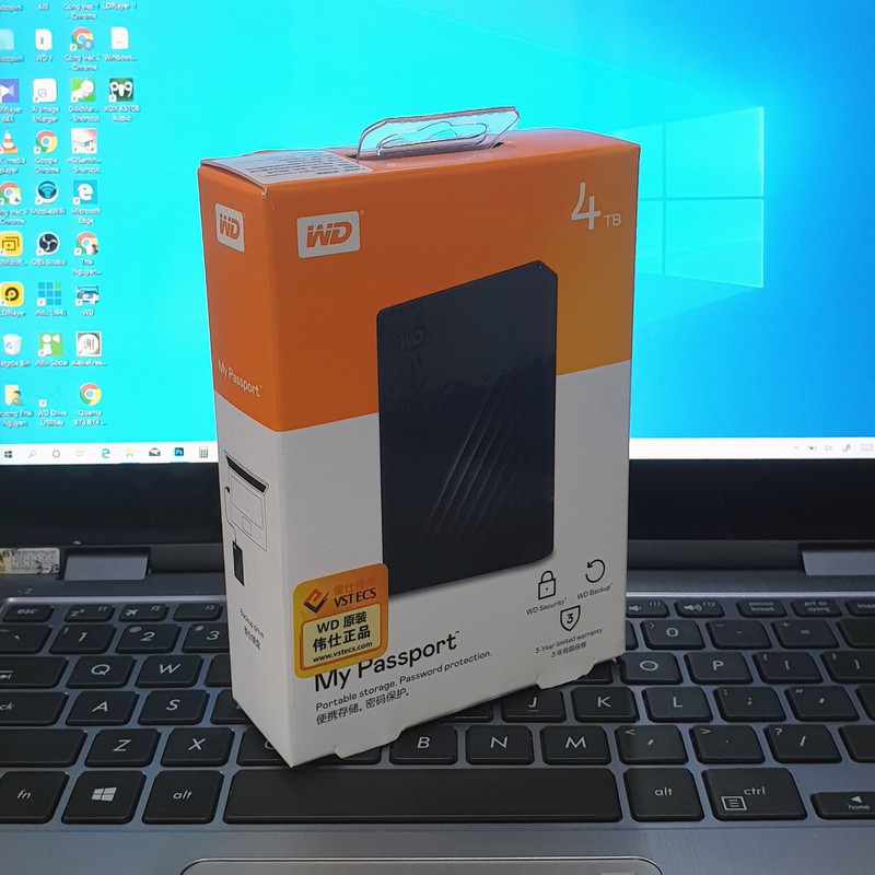 Ổ cứng di động USB3.0 Western Digital My Passport 5TB 4TB 2TB 1TB - bảo hành 3 năm SD36 SD37 SD38 SD39 | BigBuy360 - bigbuy360.vn