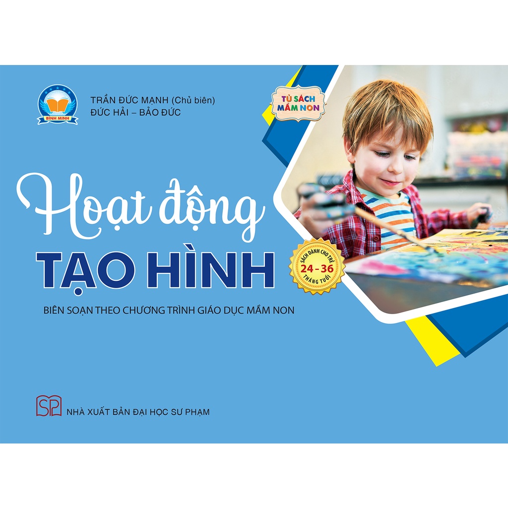 Sách Hoạt động tạo hình - sách mầm non cho trẻ 24 - 36 tháng tuổi