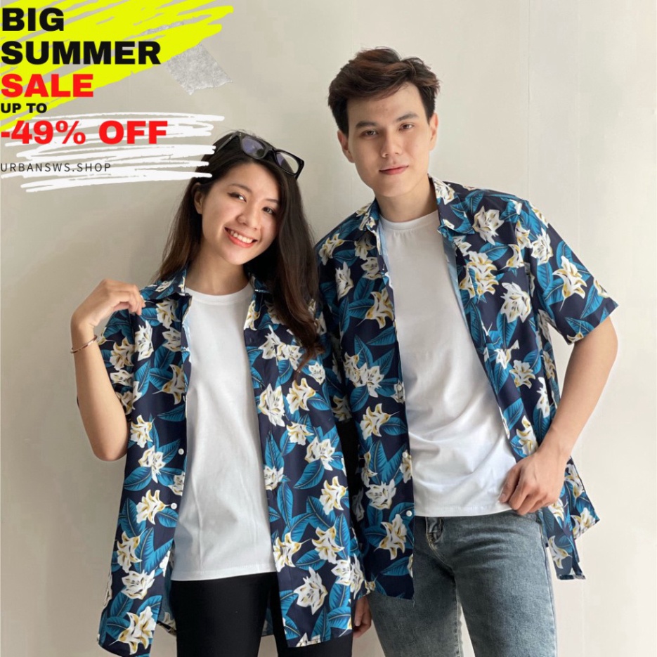 (SALE OFF) Áo Sơ Mi Lụa Mềm Mịn, In 3D, Form Rộng, Unisex, Bắt Trending Cho Các Bạn Trẻ