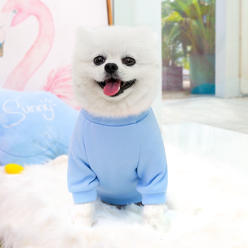 Áo Sweater Giữ Ấm Mùa Đông Có Túi Đeo Chéo Dành Cho Thú Cưng