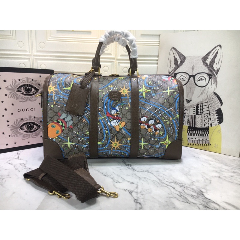 Túi du lịch thời trang Gucci GC Disney da thật cao cấp